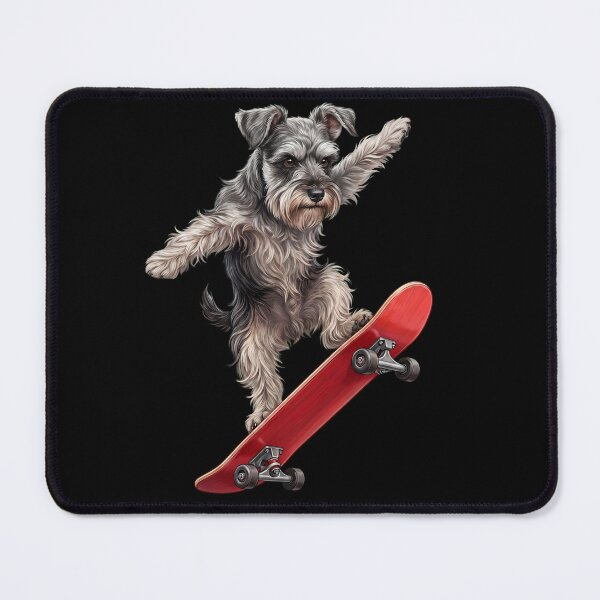 Item preview, Miniature Schnauzer Skateboarding Skate Dog Dad Lover designed and sold by TerryConnells.