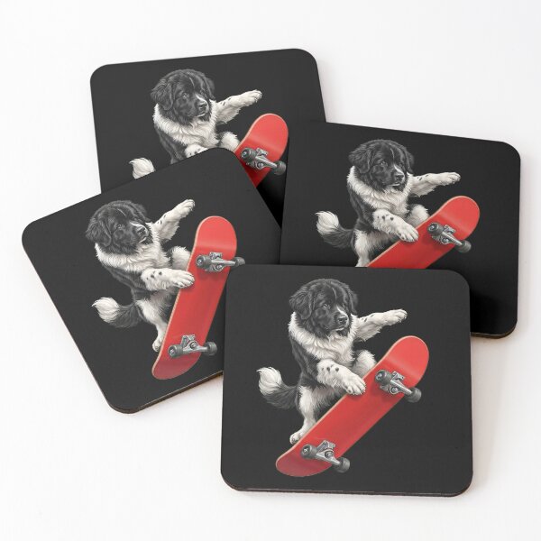 Item preview, Newfoundland Skateboarding Skate Dog Dad Lover designed and sold by TerryConnells.