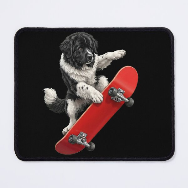 Item preview, Newfoundland Skateboarding Skate Dog Dad Lover designed and sold by TerryConnells.