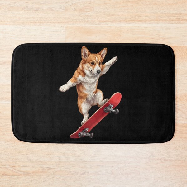 Item preview, Pembroke Welsh Corgi Skateboarding Skate Dog Dad Lover designed and sold by TerryConnells.