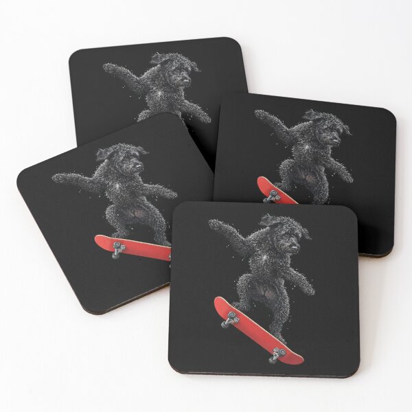 Item preview, Portuguese Water Dog Skateboarding Skate Dog Dad Lover designed and sold by TerryConnells.