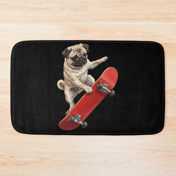 Item preview, Pug Skateboarding Skate Dog Dad Lover designed and sold by TerryConnells.