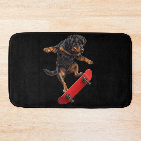Item preview, Rottweiler Skateboarding Skate Dog Dad Lover designed and sold by TerryConnells.