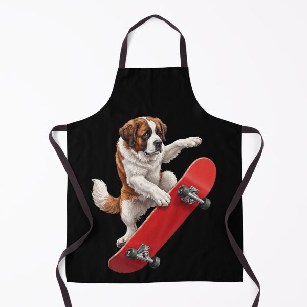 Item preview, Saint Bernard Skateboarding Skate Dog Dad Lover designed and sold by TerryConnells.