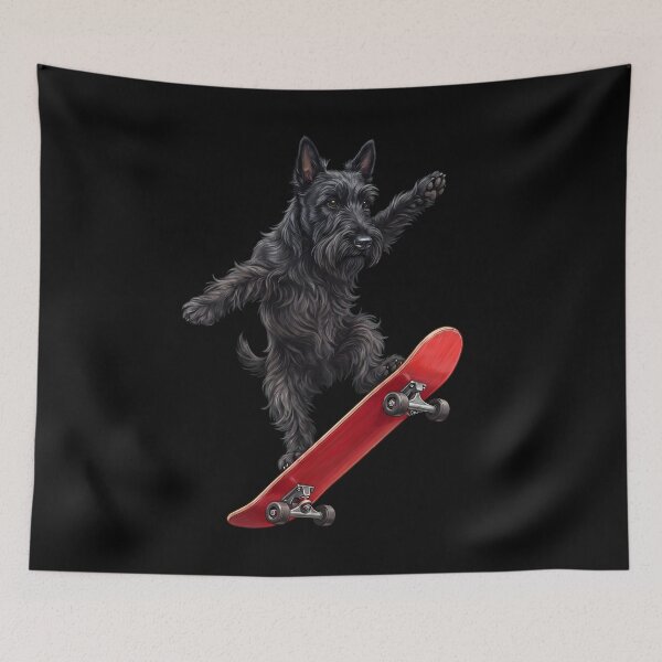 Artikelvorschau, Schottischer Terrier Skateboarden Skate Hund Papa Liebhaber entworfen und verkauft von TerryConnells.