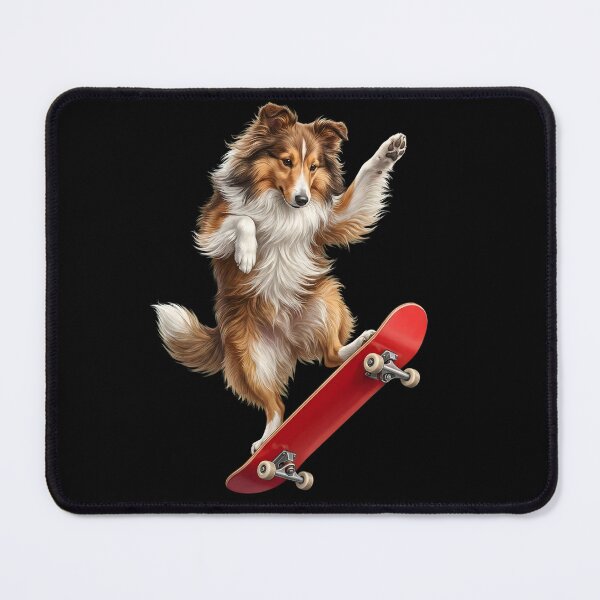 Item preview, Shetland Sheepdog Skateboarding Skate Dog Dad Lover designed and sold by TerryConnells.