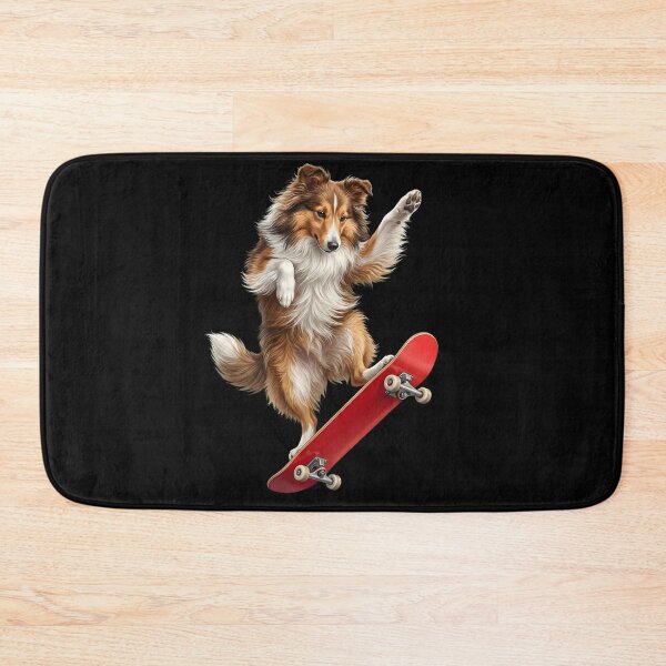 Item preview, Shetland Sheepdog Skateboarding Skate Dog Dad Lover designed and sold by TerryConnells.