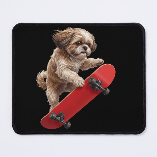 Item preview, Shih Tzu Skateboarding Skate Dog Dad Lover designed and sold by TerryConnells.