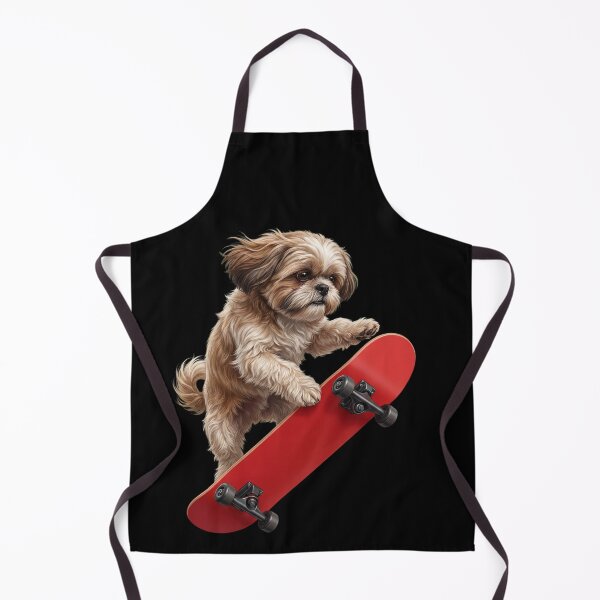 Item preview, Shih Tzu Skateboarding Skate Dog Dad Lover designed and sold by TerryConnells.