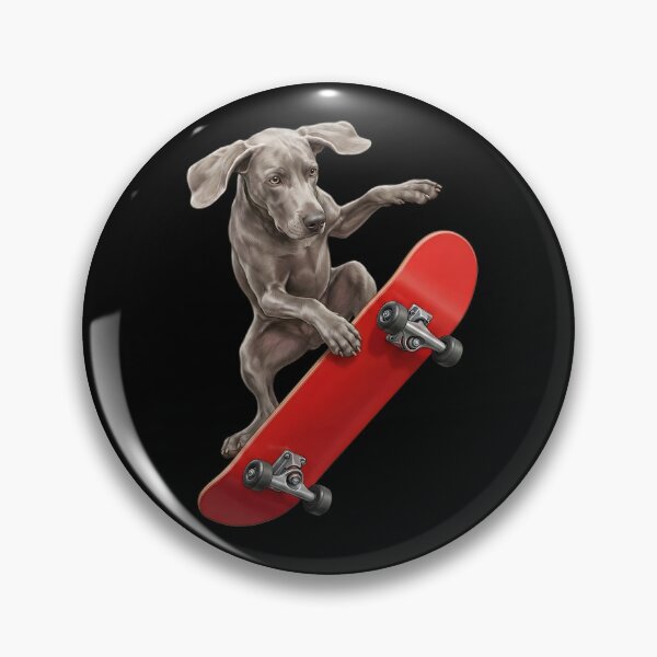 Item preview, Weimaraner Skateboarding Skate Dog Dad Lover designed and sold by TerryConnells.