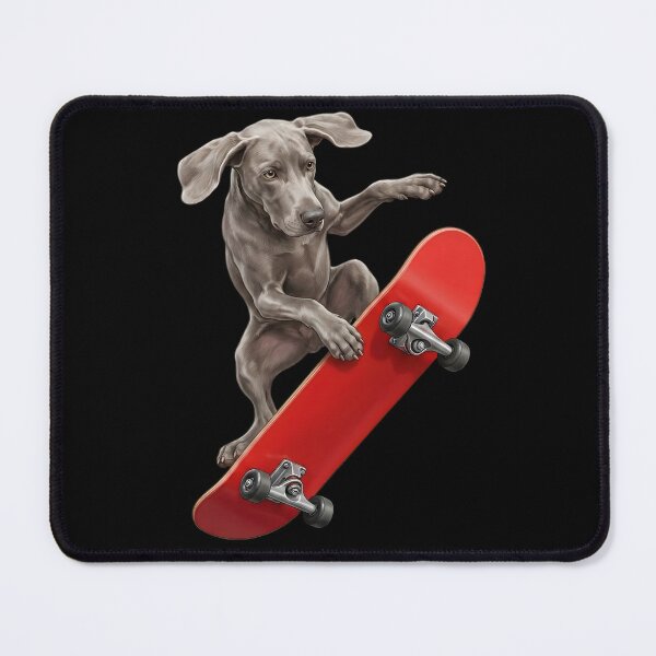 Item preview, Weimaraner Skateboarding Skate Dog Dad Lover designed and sold by TerryConnells.