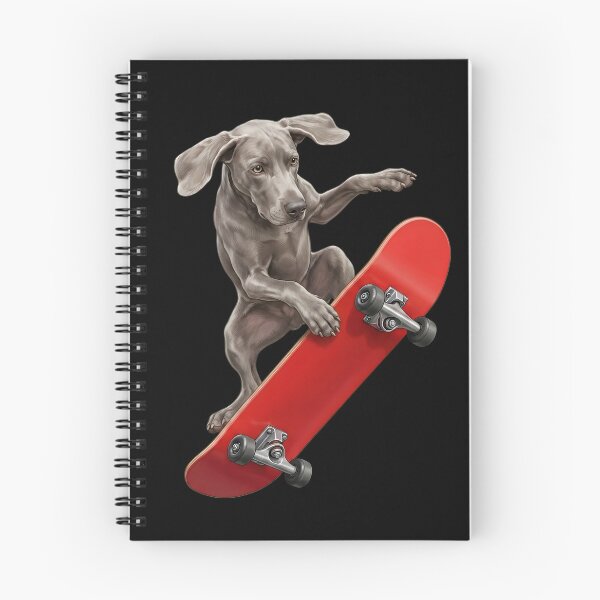 Item preview, Weimaraner Skateboarding Skate Dog Dad Lover designed and sold by TerryConnells.