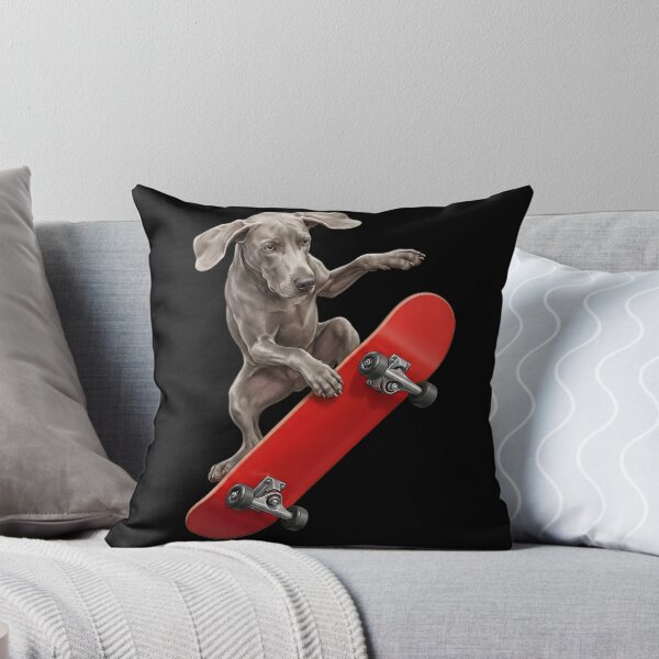 Item preview, Weimaraner Skateboarding Skate Dog Dad Lover designed and sold by TerryConnells.