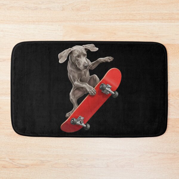 Item preview, Weimaraner Skateboarding Skate Dog Dad Lover designed and sold by TerryConnells.