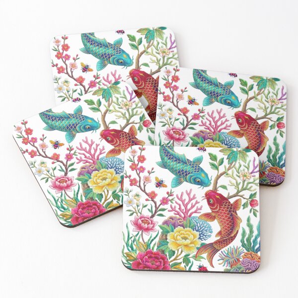Item preview, Fish of good fortune designed and sold by PP&RAINBOW SHOP.