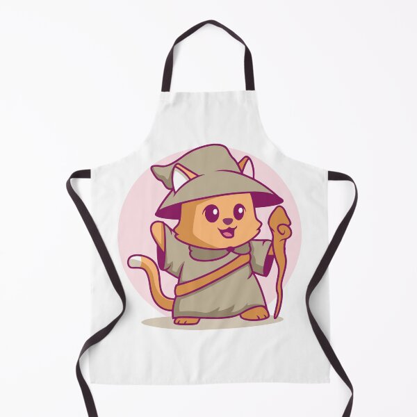 Item preview, Wizard Cat with Magic Staff and Hat designed and sold by Claupary.