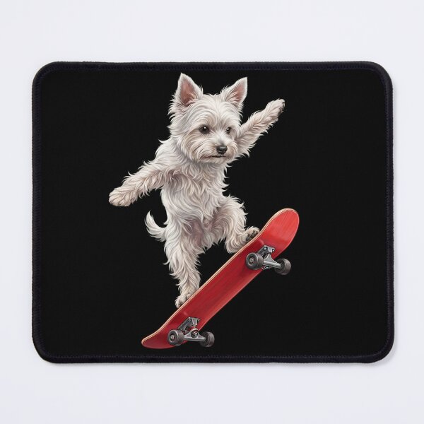 Item preview, West Highland White Terrier Skateboarding Skate Dog Dad Lover designed and sold by TerryConnells.