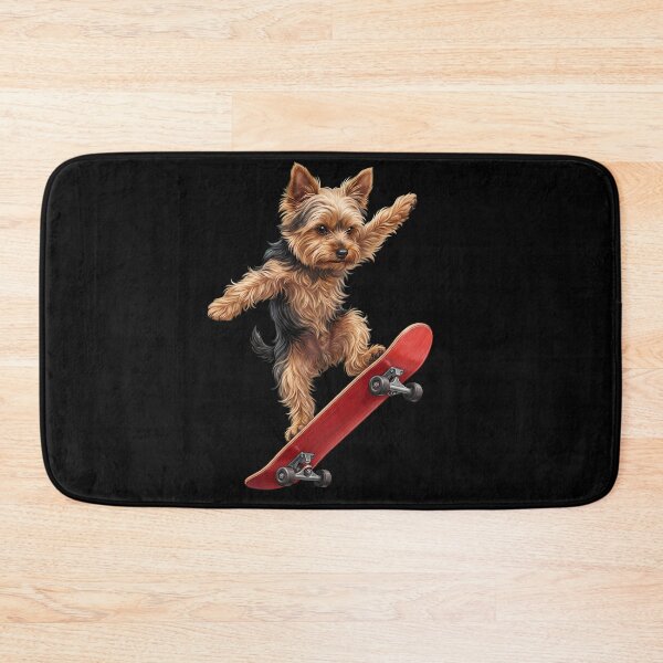 Artikelvorschau, Yorkshire Terrier Skateboard fahrender Skate-Hunde-Papa-Liebhaber entworfen und verkauft von TerryConnells.