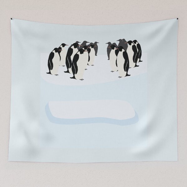 Item preview, Waddle of Penguins designed and sold by ROSE ANN BANILAR.