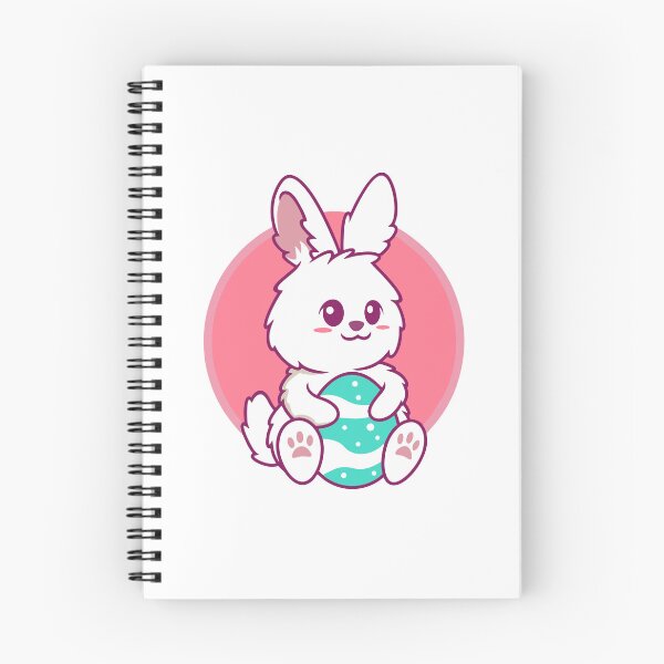 Item preview, Cute Easter Bunny Holding Painted Egg designed and sold by Claupary.