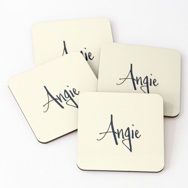 Item preview, ANGIE personalized type design designed and sold by CharlottePlaceArt.
