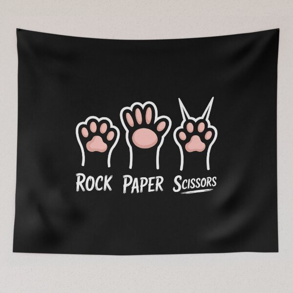 Item preview, Rock Paper Scissors Cat Paw Pet Game Tee designed and sold by Dmo3HarkoArt.
