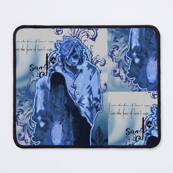 Item preview, Vinsmoke Sanji - Ifrit Jambe | One Piece Dark Blue Fan Art designed and sold by Toteally-Yours.