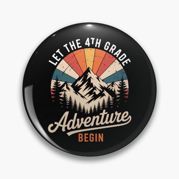 Item preview, Let the 4th Four Fourth Grade Adventure Begin Class School designed and sold by papertaless.