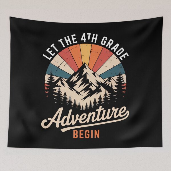 Item preview, Let the 4th Four Fourth Grade Adventure Begin Class School designed and sold by papertaless.