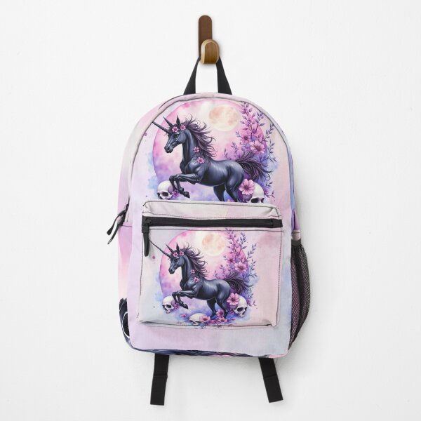 Item preview, Moonlit Unicorn Among Forgotten Roses, Dark Unicorn Aesthetic. designed and sold by nicky2342.