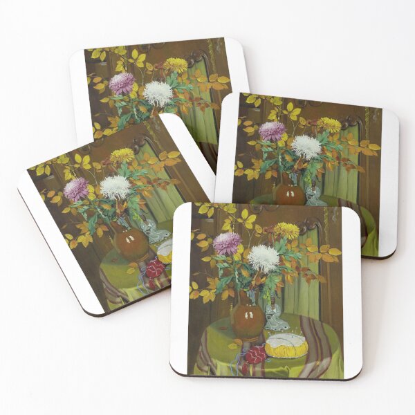Item preview, Autumn Chrysanthemums, 1922 — Félix Vallotton designed and sold by L'Atelier 1888.