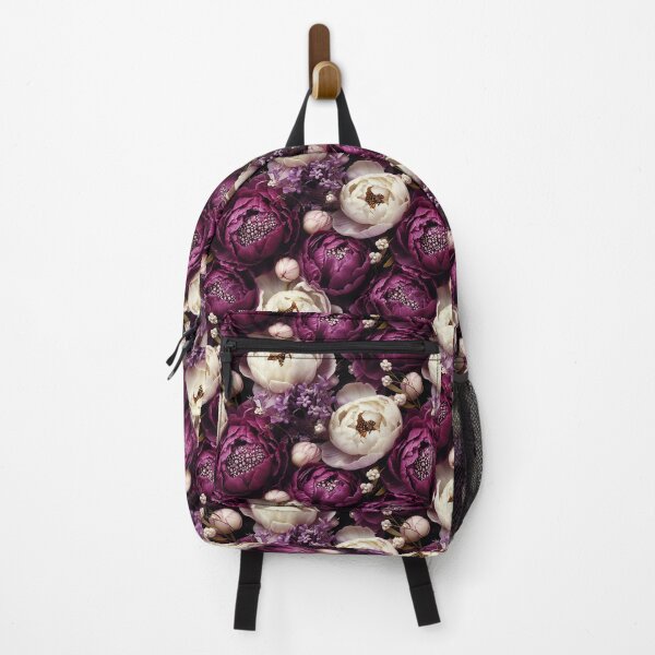 Item preview, Purple Peonies Floral Seamless Pattern designed and sold by Leylita Design.