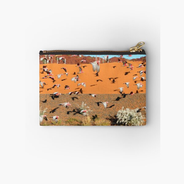 Item preview, Thousands of Pink Galah Cockatoos Flying over the Mines in Outback Australia designed and sold by jaynerushton.