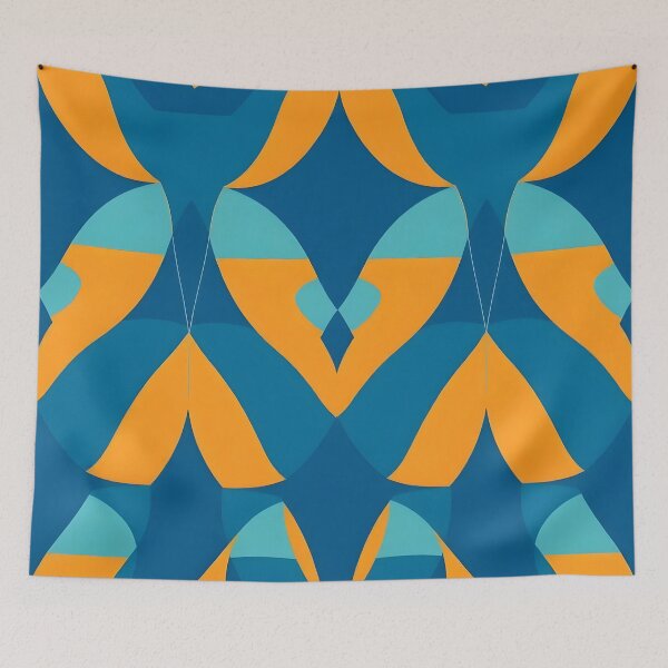 Item preview, Blue Abstract Pattern  designed and sold by GraphicsClub.