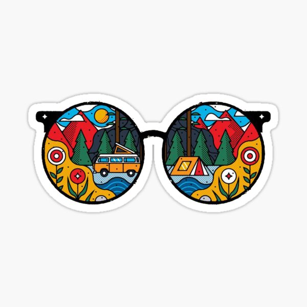 Adventure is a Frame of Mind Sticker
