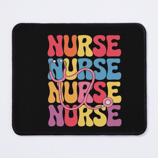 Item preview, Retro Groovy Registered Nurse Stethoscope Nursing RN Staff  designed and sold by Thamngan.