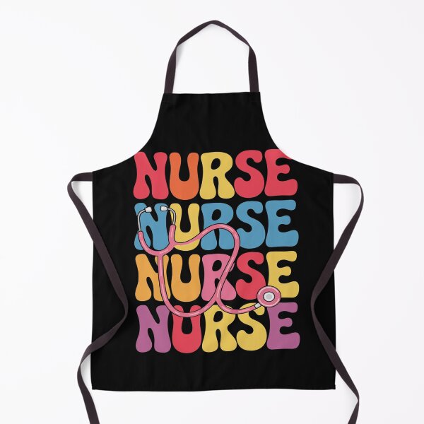 Item preview, Retro Groovy Registered Nurse Stethoscope Nursing RN Staff designed and sold by Thamngan.