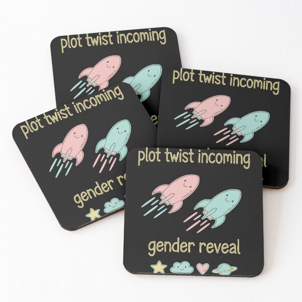 Item preview, Gender Reveal Plot Twist Incoming Baby Shower Team designed and sold by LuminOrb.