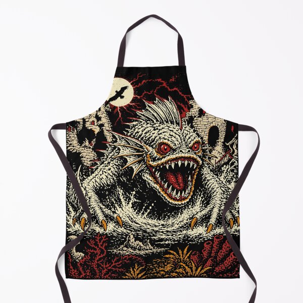Item preview, Sea Monster Horror Creature Gothic Castle Design designed and sold by trajeado14.