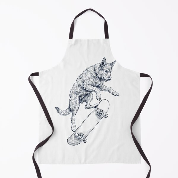 Item preview, Vintage Berger Picard Skateboarding Skate Dog Dad Lover designed and sold by DoodleTortle.