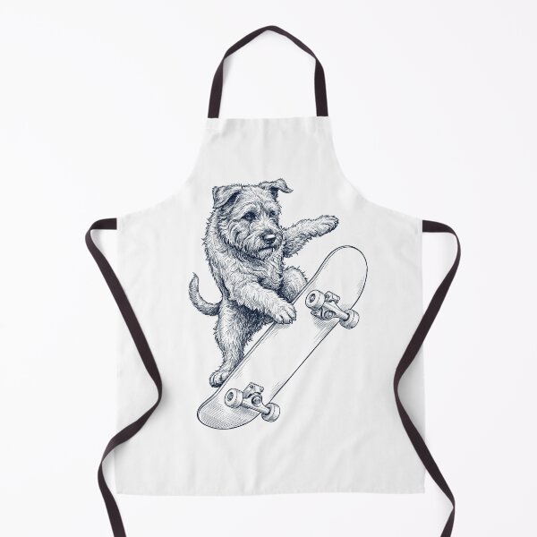 Item preview, Vintage Bouvier des Flandres Skateboarding Skate Dog Dad Lover designed and sold by DoodleTortle.
