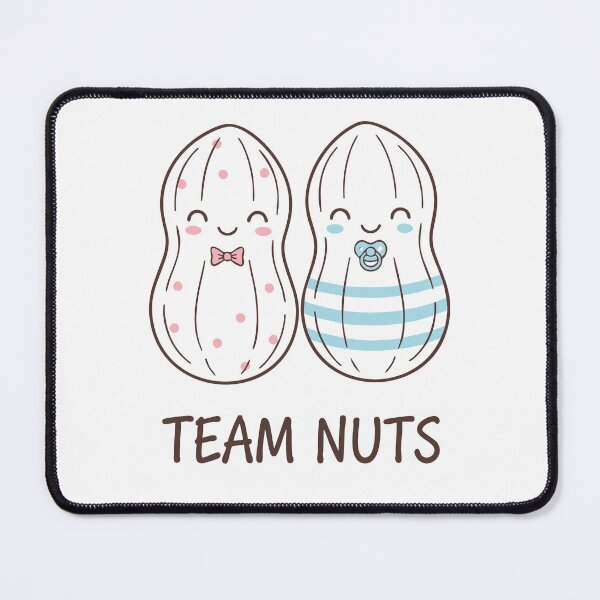 Item preview, Gender reveal Team Nuts Baby Shower Gender Reveal designed and sold by LuminOrb.