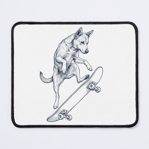 Item preview, Vintage Carolina Dog Skateboarding Skate Dog Dad Lover designed and sold by DoodleTortle.