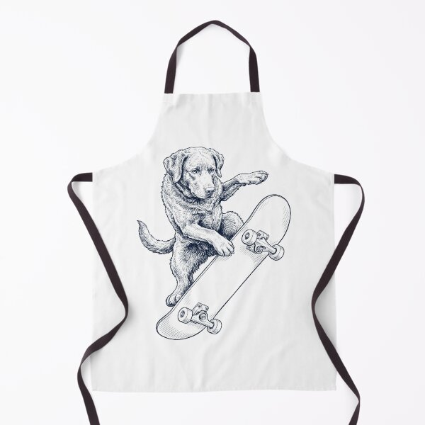 Item preview, Vintage Chesapeake Bay Retriever Skateboarding Skate Dog Dad Lover designed and sold by DoodleTortle.