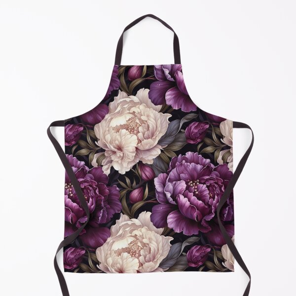 Artikelvorschau, Nahtloses Muster mit lila Pfingstrosen und Diamanten entworfen und verkauft von Leylita Design.