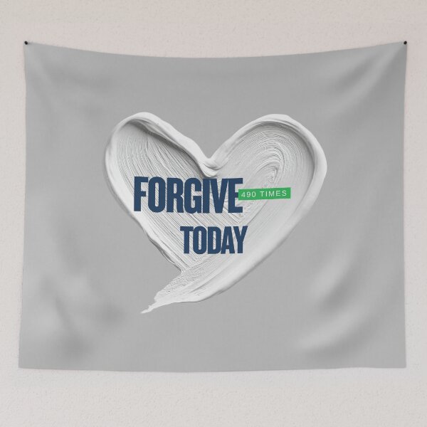 Item preview, Forgive 490 times Today designed and sold by MoreThanLLC.