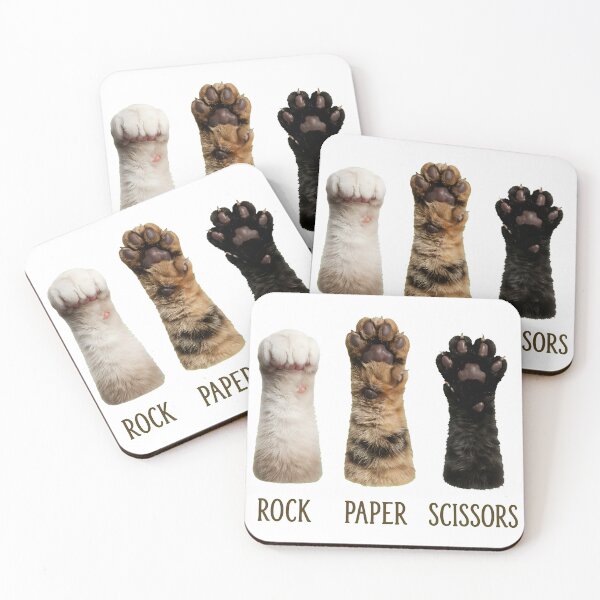 Item preview, Rock Paper Scissors Cat Paws Funny Pet designed and sold by Dmo3HarkoArt.