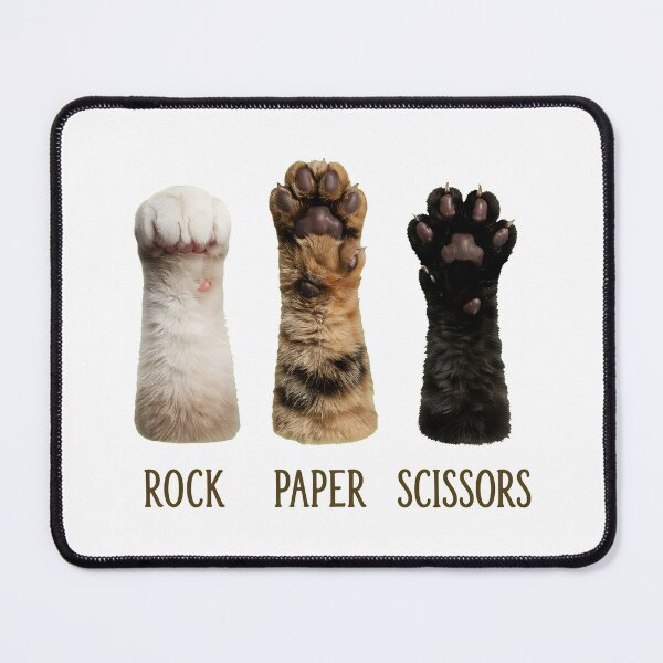 Item preview, Rock Paper Scissors Cat Paws Funny Pet designed and sold by Dmo3HarkoArt.