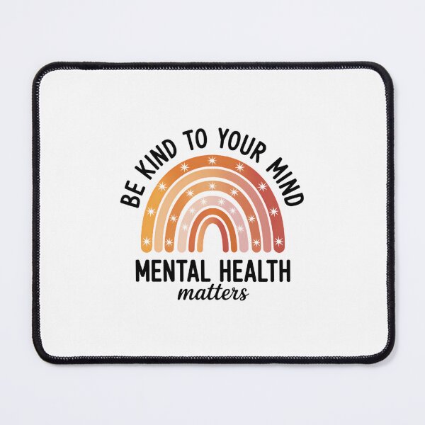 Item preview, Be Kind To Your Mind Mental Health Awareness Rainbow designed and sold by Moon-Ape.
