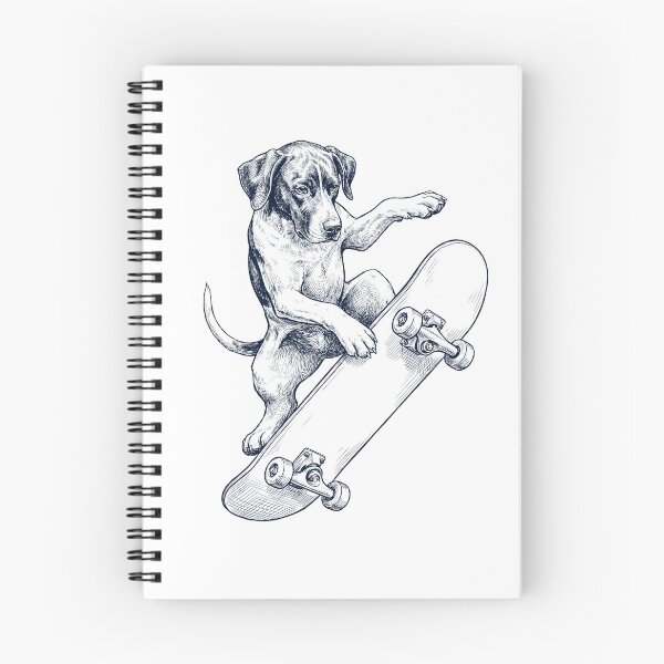 Item preview, Vintage English Pointer Skateboarding Skate Dog Dad Lover designed and sold by DoodleTortle.